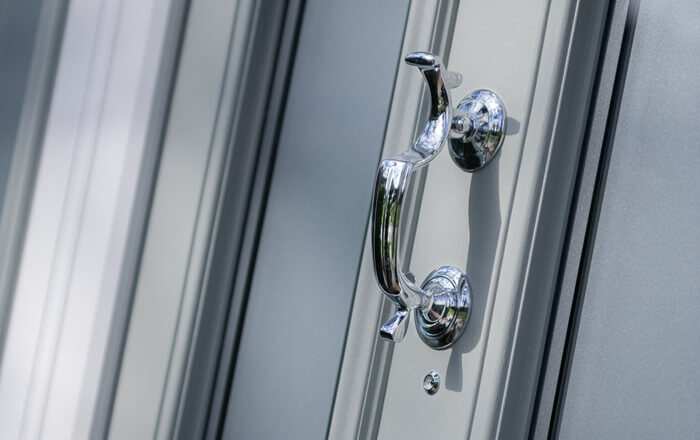 Composite entrance door installed by CCW